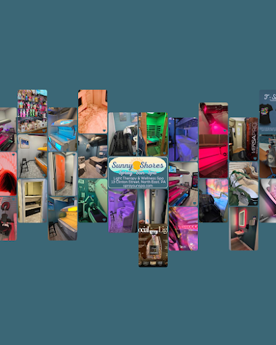 Sunny Shores â€¢Sprayâ€¢Sunâ€¢Spaâ€¢ Tanning & Treasures Salt Cave in North East Pennsylvania